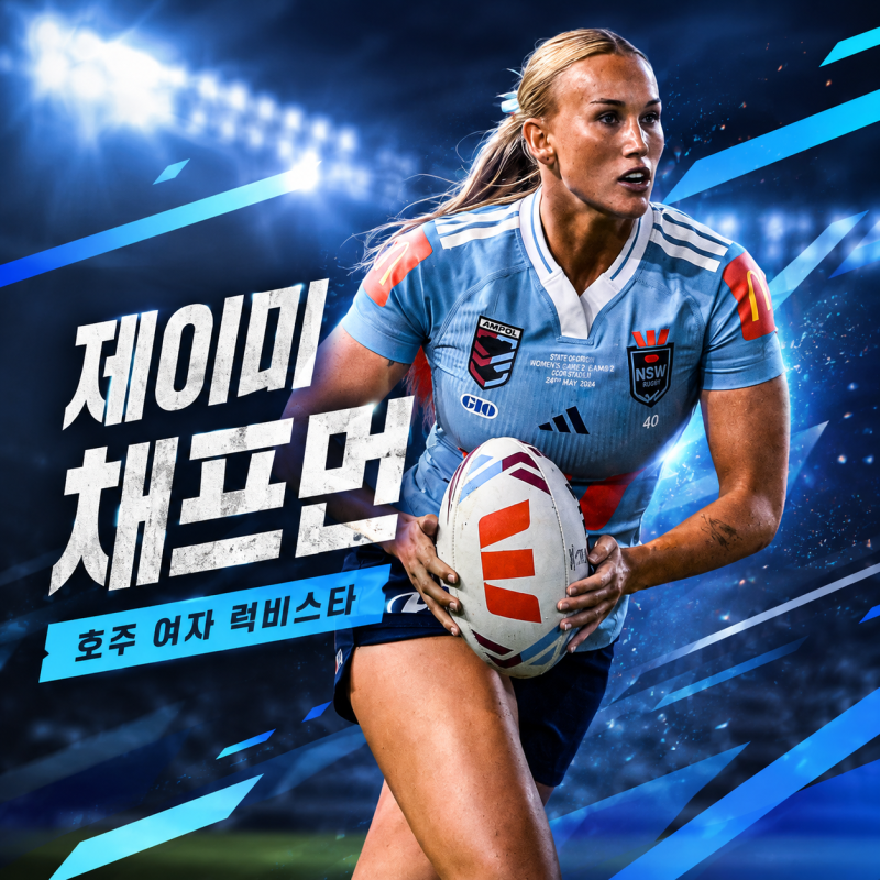 호주 여자 럭비스타 제이미 채프먼｜프로필·성적·연봉·인스타·국가대표·비주얼까지