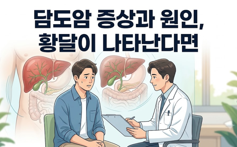 담도암 초기증상과 원인