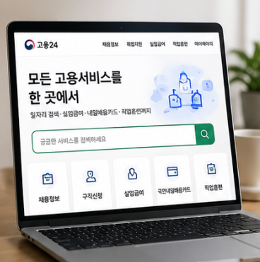 HRD-Net 홈페이지 어디 갔지? 고용24 바로가기 내일배움카드 신청