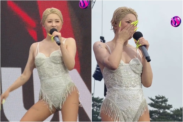 46kg까지 뺀 서인영, 워터밤서 파격 바디슈트...18년 만에 '신데렐라' 떼창 터졌다