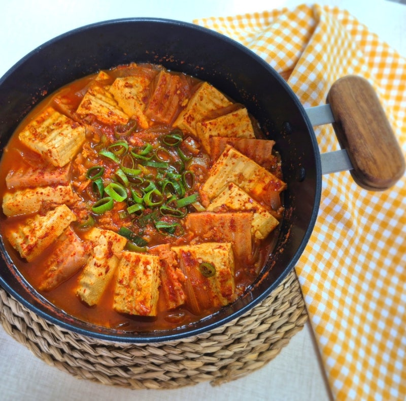 두부스팸 조림 레시피 두부조림 만들기
