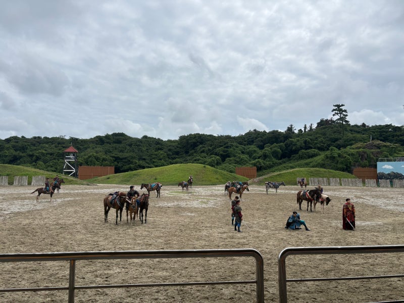 [제주] 압도적인 스케일의 야외 기마공연! 제주 '라온더마파크' 황산벌 솔직 후기