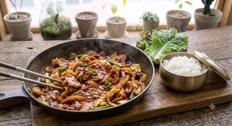 돼지고기두루치기, 매콤한 냄새만으로 밥을 부릅니다! 매콤달콤하게 볶는 황금레시피