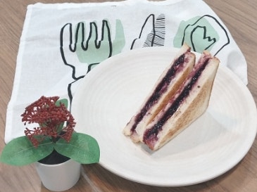 전남친 토스트 레시피 / 블루베리쨈 크림치즈 토스트 만들기 / 금천50플러스 푸드블로그