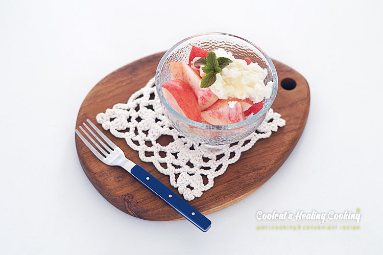 복숭아 맛있게 먹는법 돌쇠네농산물 백도 딱복 딱딱이 복숭아 고르는법 보관법