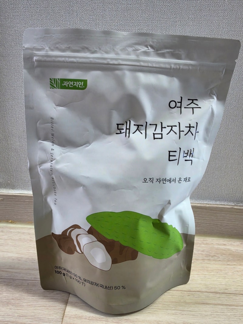[자연지인_베프선물]건강에 좋은 여주 돼지 감자차 티백!