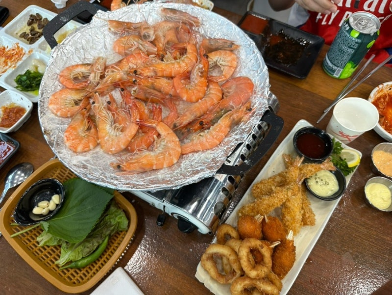 안산 생새우 새우구이맛집 올해 첫 대하구이는 초장집 선부점