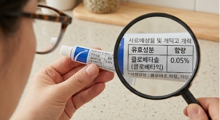 "약사들이 꼭 확인하라는" 약국 스테로이드 연고 성분표에서 봐야 할 등급 기준 4가지