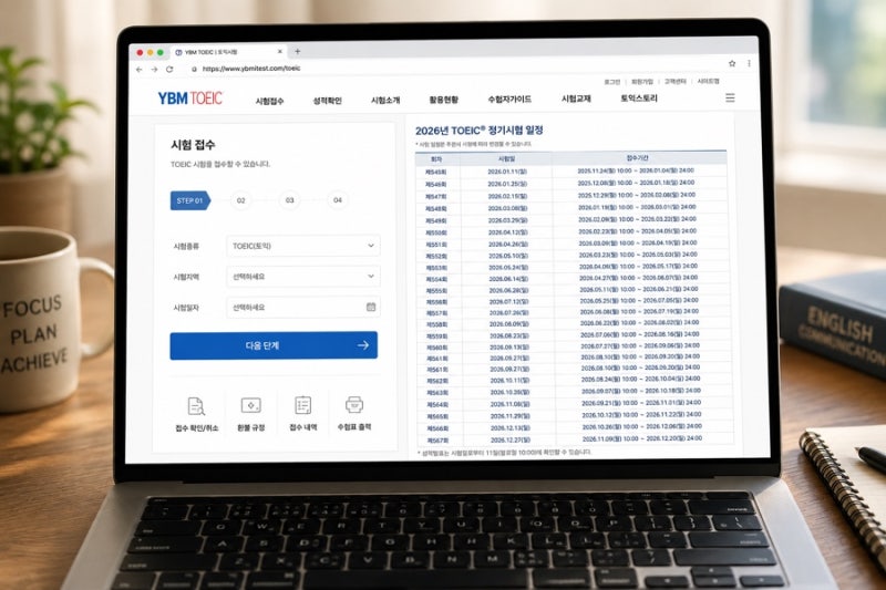 2026 토익시험 완벽 가이드: 하반기 남은 정기시험 일정, 접수 기간, 성적 발표일 & 접수 꿀팁 ....