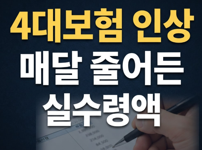 2026년 4대보험 요율 어떻게 달라졌을까? 국민연금·건강보험·고용보험 총정리