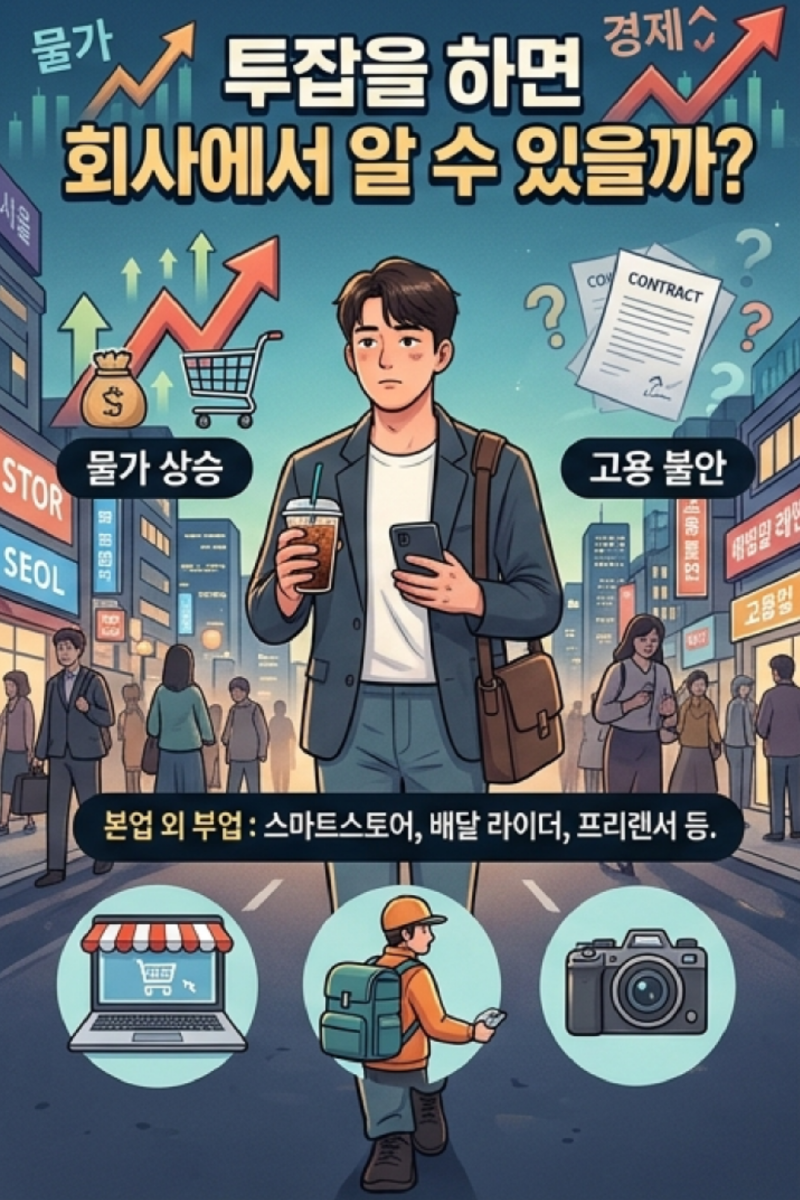 겸업하면 회사에서 알수 있을까? 4대보험으로 알아보는 투잡 안걸리는 방법