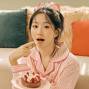 잠옷이 이렇게 예뻐도 되나요? 도씨x해원 PICK 실크핏 러브썸 커플 잠옷 찐후기