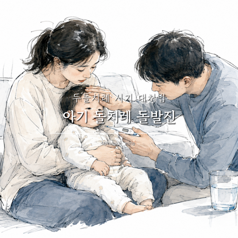 아기 돌치레 돌발진 열꽃 원인 증상 두돌치레 시기 대처법