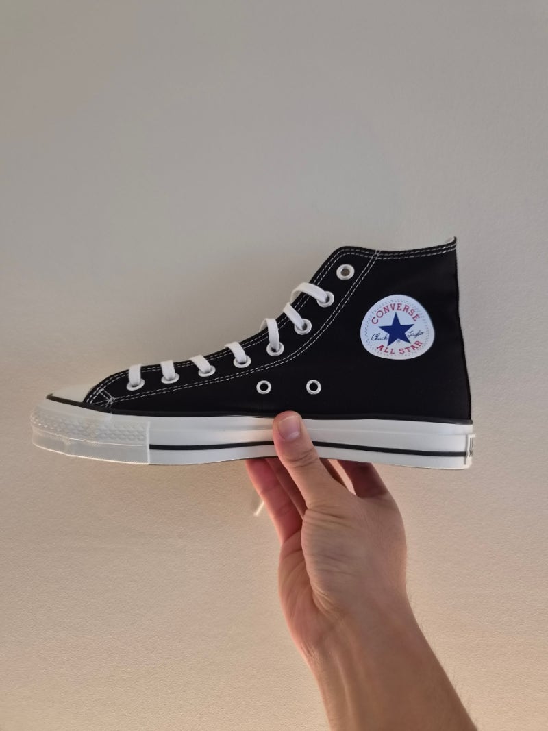 컨버스 올스타 하이 메이드 인 재팬(Converse ALL STAR J HI)(Black) 리뷰