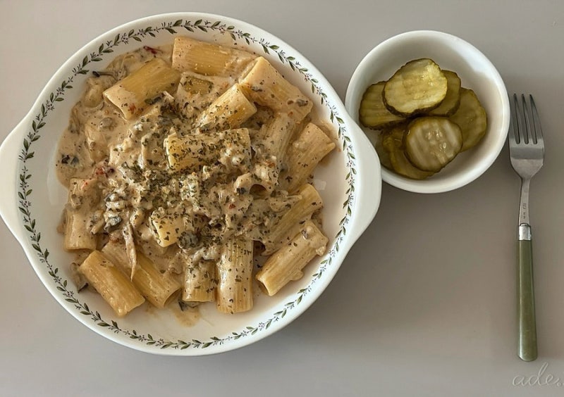 성시경 크림파스타 레시피 따라해봄｜집에서도 맛있는 버섯크림파스타 만들기