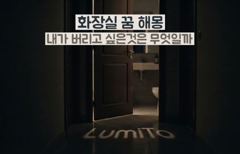 화장실 꿈 해몽｜찾는 꿈·더러운 꿈·막힌 꿈·깨끗한 꿈에 담긴 의미