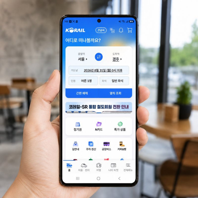 Gyeongju Train Travel: Seoul to Gyeongju Station KTX Fares, Times, Stops, Route Inquiry, and Booking Methods