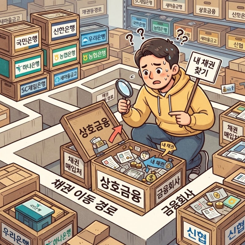 2026 : 새도약기금 1~5차 매입 금융회사와 상호금융 채권, 내 채권이 어디서 넘어갔는지 확인하....