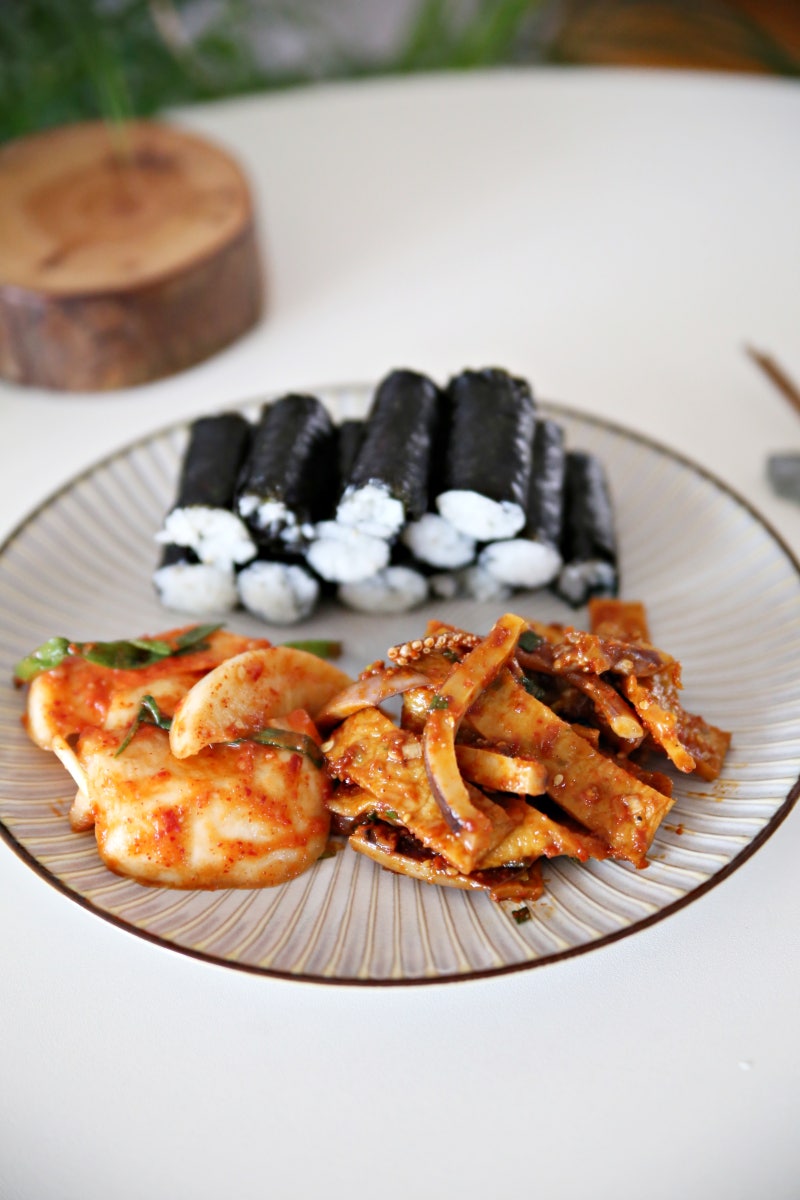 김밥보다 만들기 쉬운데? 충무김밥 레시피 오징어무침 석박지 황금조합