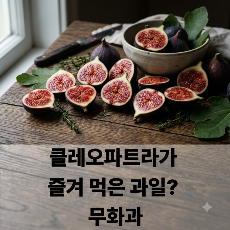 꽃이 없는 과일 '무화과', 클레오파트라가 사랑한 이유와 먹는 법