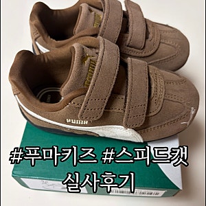 푸마 키즈 운동화 스피드캣 OG 브라운 베이비 토들러 150 사이즈 팁 내돈내산 후기