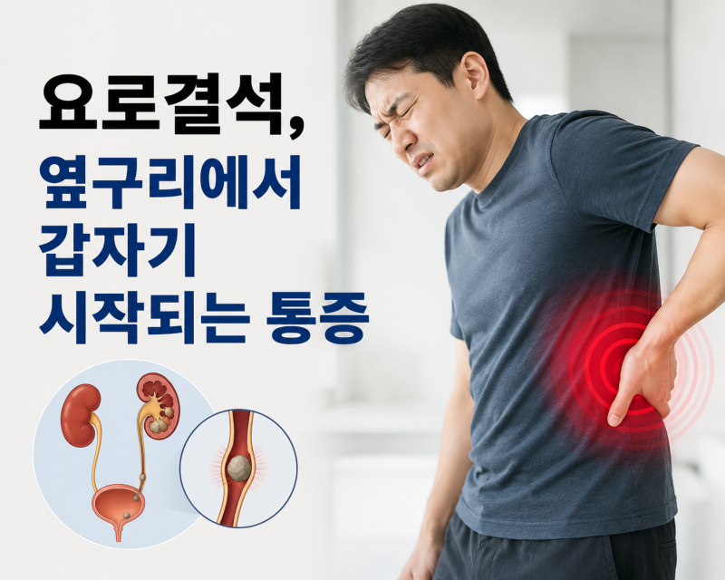 요로결석, 허리디스크 통증과 헷갈리면 안 되는 이유