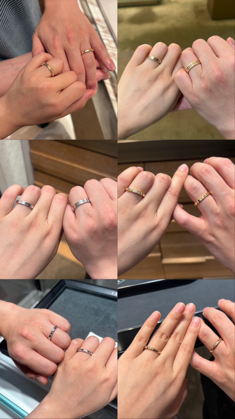 W2. 백화점 웨딩밴드 투어 신세계 강남점 티파니·불가리·까르띠에·타사키·반클리프 후기