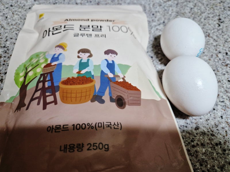 아몬드가루 팬케이크 만들기, 노밀가루 글루텐프리