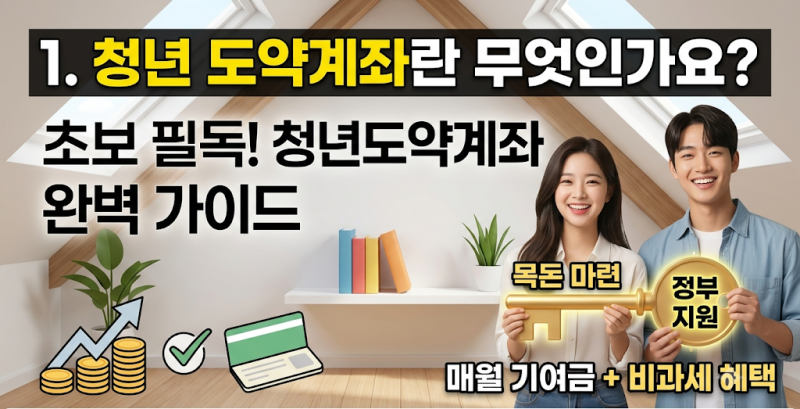2026 청년도약계좌 신청조건 및 금리 혜택 완벽 정리 (+정부지원금 100% 받는 중도해지 전략)
