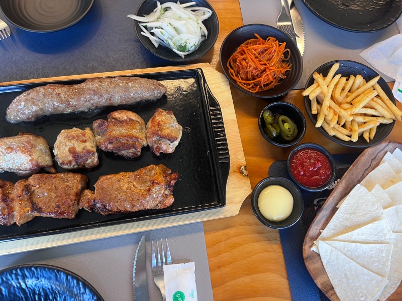 인천 청라 5단지 이색 맛집 케이샤슬릭 아이랑 방문 후기