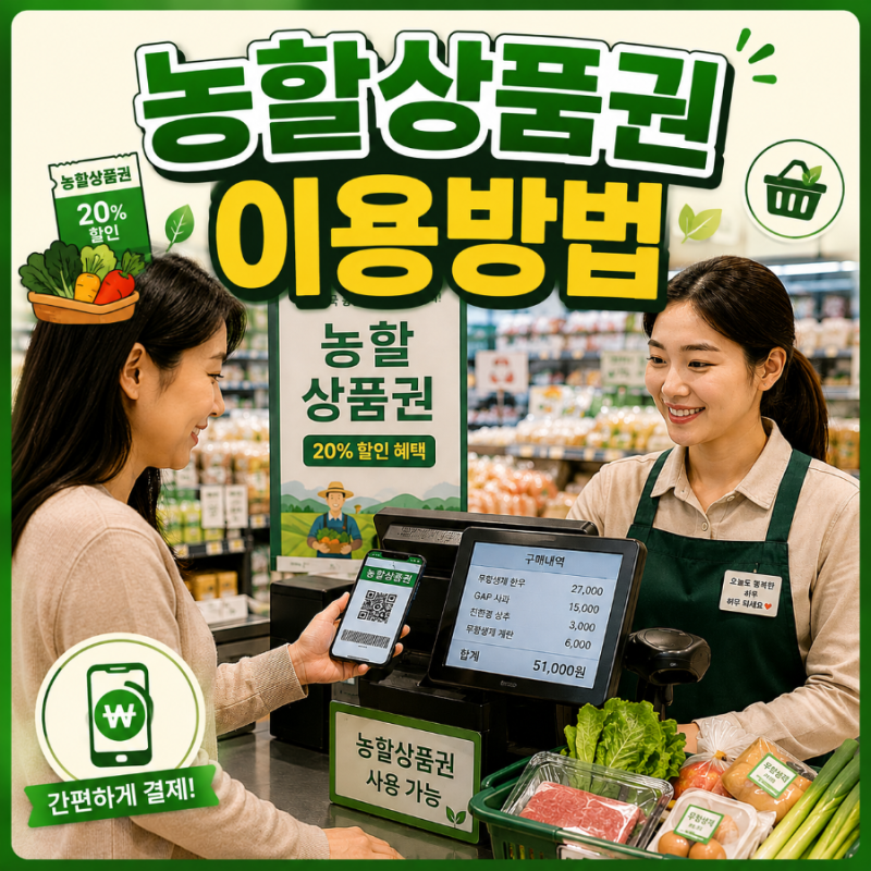 농할상품권 혜택 사용 구매한도(20% 선착순 할인구매)과 발행일정