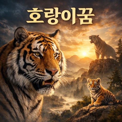 호랑이 꿈 해몽, 호랑이 나오는 꿈 상황별 의미 총정리