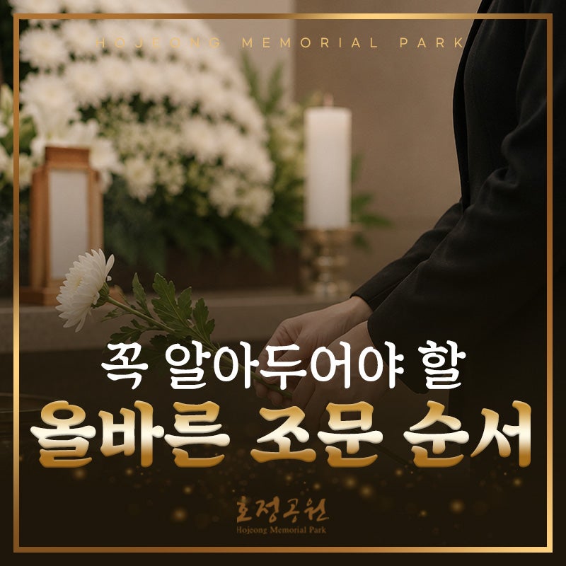 장례식장 가기 전 필수 체크! 올바른 조문 순서와 부의금 쓰는 법
