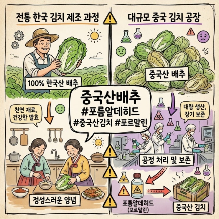 <b>중국</b>것들은 믿지를 말아야되...<b>중국</b>산<b>배추</b> #1군<b>발암물질</b> #포름알데....