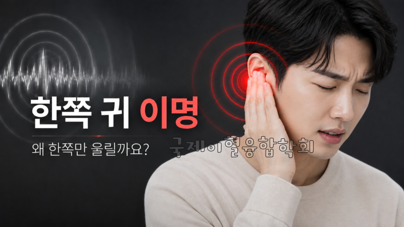 한쪽 귀에서만 삐 소리가 나요｜한쪽 이명은 왜 확인이 필요할까요?
