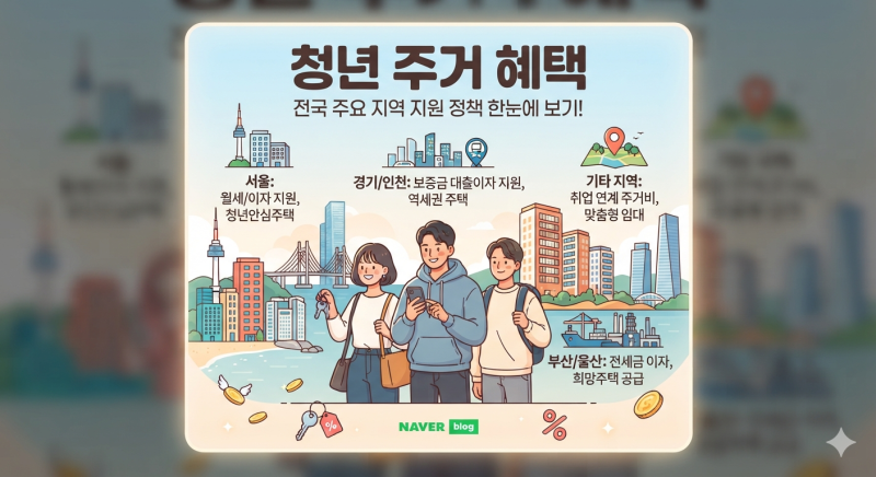 2026-2027 청년 주거정책 총정리: 전세 월세화 원인부터 전국 지자체별 역대급 혜택 비교 (청년....