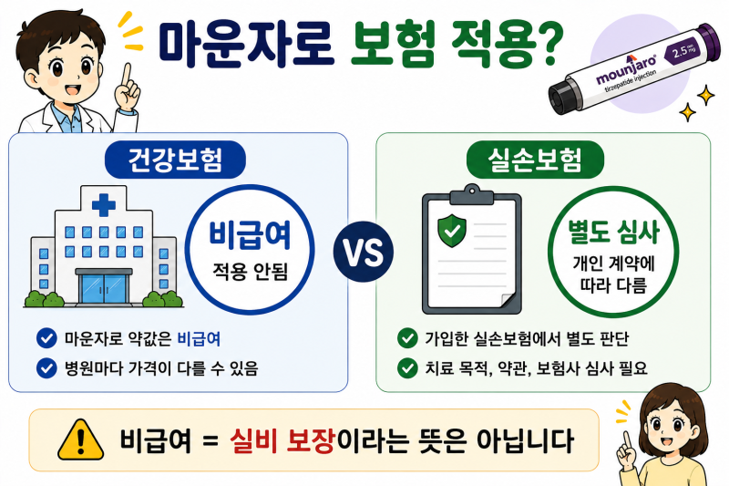 ㅇ마운자로 실비 2026 보험 적용될까 비급여 실손보험 청구 가능 여부 총정리