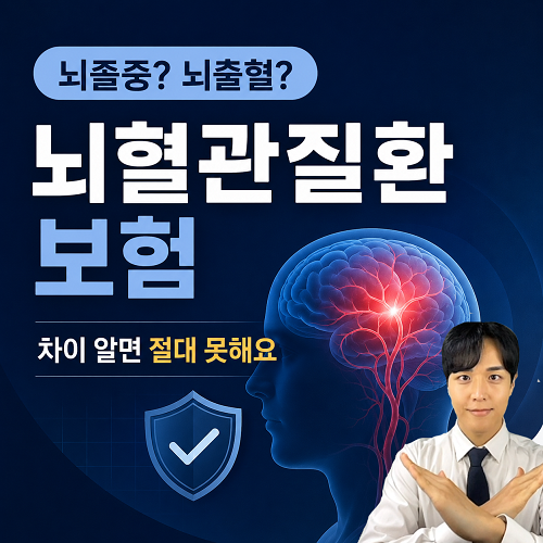 뇌혈관질환 보험 뇌졸중 뇌출혈 차이 알면 절대 못해요