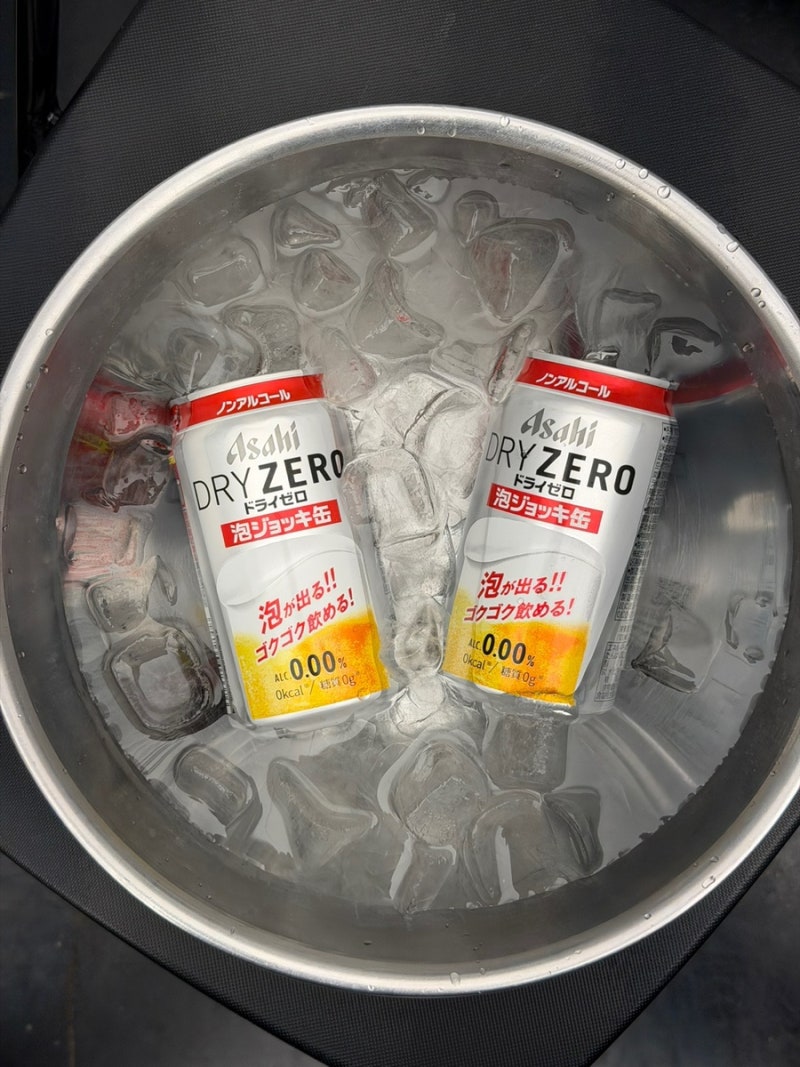아사히 무알콜 맥주 직구 후기 생맥주 캔처럼 거품 나는 드라이 제로