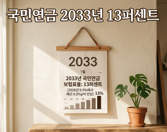 국민연금 보험료율 인상 일정 및 연도별 요율 뜻 정리