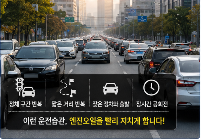 경차 엔진오일 교체주기, 1만km까지 타도 될까? 모닝·캐스퍼·스파크 총정리