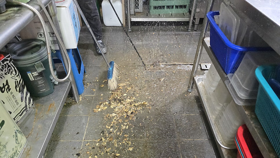 제주시 조천읍 해안동 용담동 하수구막힘 식당 주방 집수정 맨홀 고압세척