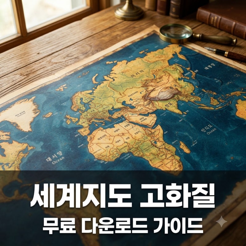 세계지도 고화질 다운로드 최신 업데이트 PDF 바로가기 총정리