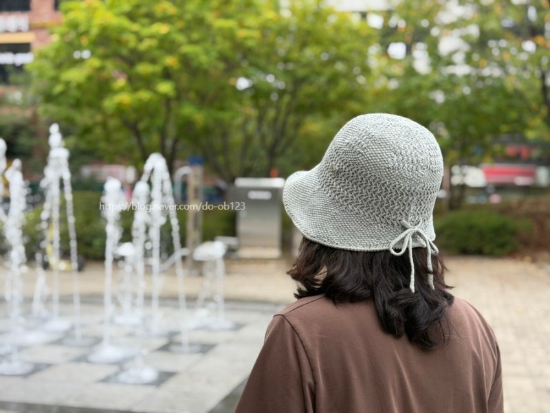 MASKERA 마스케라 모자 미엘 니트 보닛햇 여성 여름모자