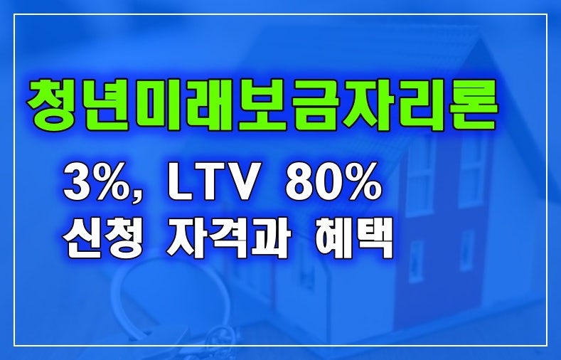 청년미래보금자리론 신청 자격과 비교, 생애 최초 혜택 유지 조건
