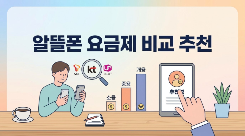 알뜰폰 요금제 비교 추천, 월 2,900원이 진짜일까?