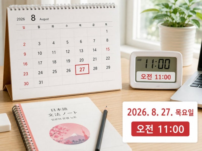 시작2026 JLPT 시험결과 발표일 8월 27일｜성적조회 시간과 확인 방법