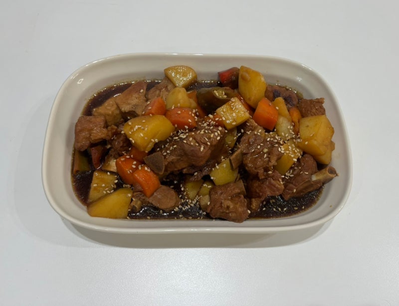 [집밥레시피] 대기업 갈비찜의 힘을 빌린 압력솥 갈비찜 레시피 청정원 돼지갈비 양념 테팔 ....