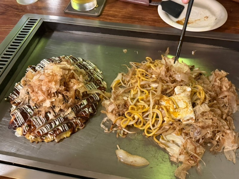 건대입구역 오코노미야끼식당하나, 일본식 철판요리 맛집