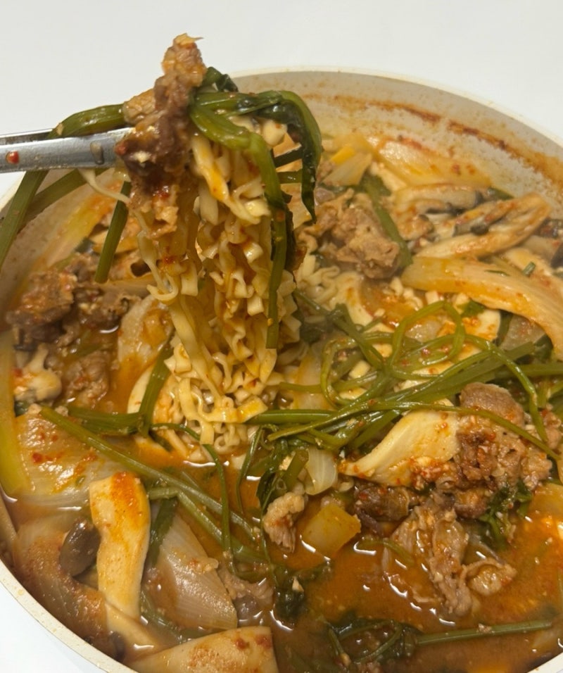 멸치칼국수 활용 등촌 샤브칼국수 등촌칼국수 레시피